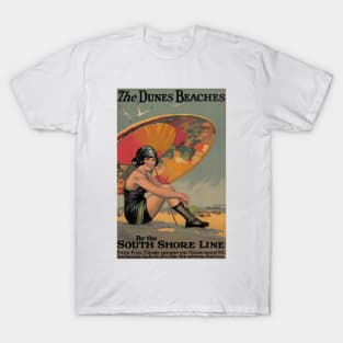 Vintage Poster: The Dunes Beaches T-Shirt